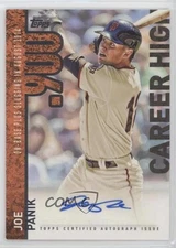 2015 Topps Career High Auto Joe Panik #CH-JPA Auto