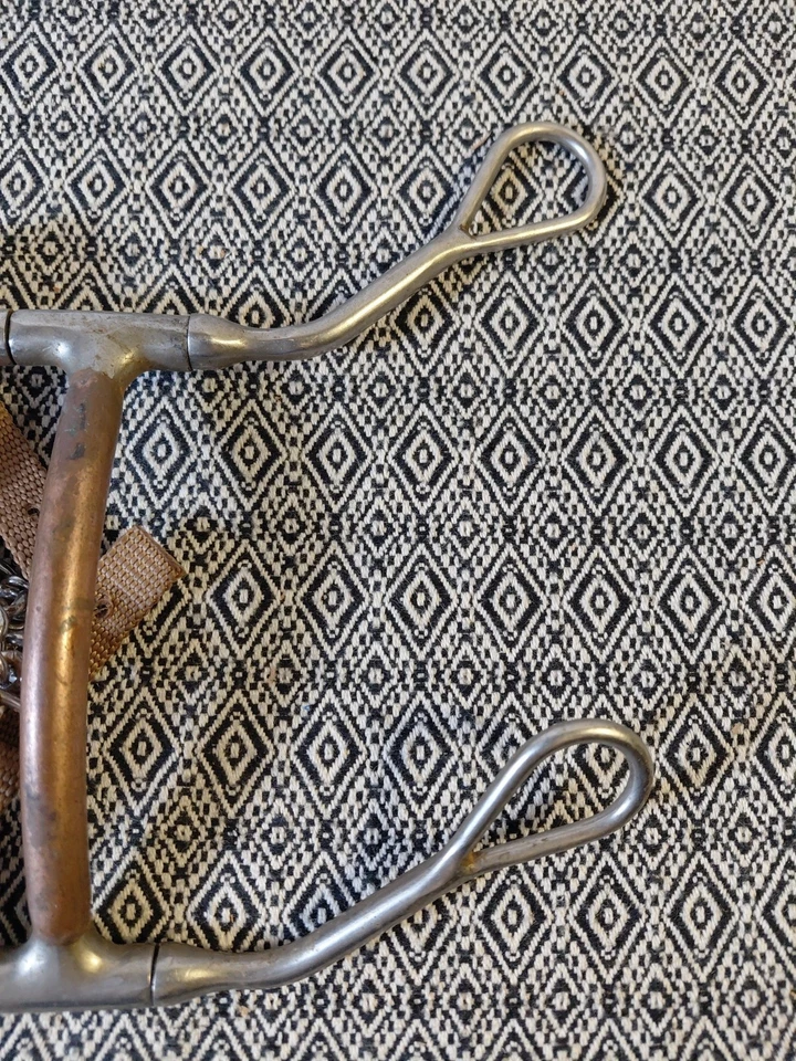 Circle Y Browband Leather Headstall With Bit - Image 2 of 4