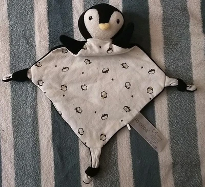 Doudou Plat ABSORBA " Le Pingouin " Très Bon État - Photo 1/4