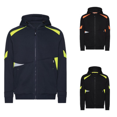 DASSY  Santos Kapuzensweatshirt Logix Hoodie Reflex Sicherheitstasche