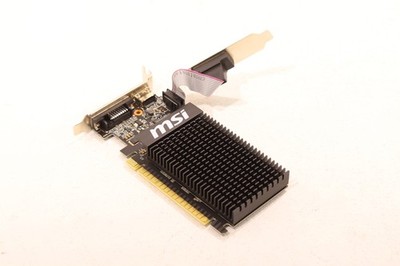 MSI NVIDIA GeForce GT 710 2GB GDDR3 PCIe Graphics Card P/N: 2GD3H Tested Working