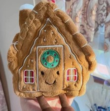 Jellycat  Amuseable Gingerbread House  PLUSH Brand  tags+dust bag new 1pcS
