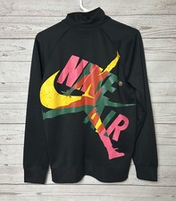 Nike Air Jordan Zip Front Track Jacket Youth XL 13-15 Years Black Jumpman