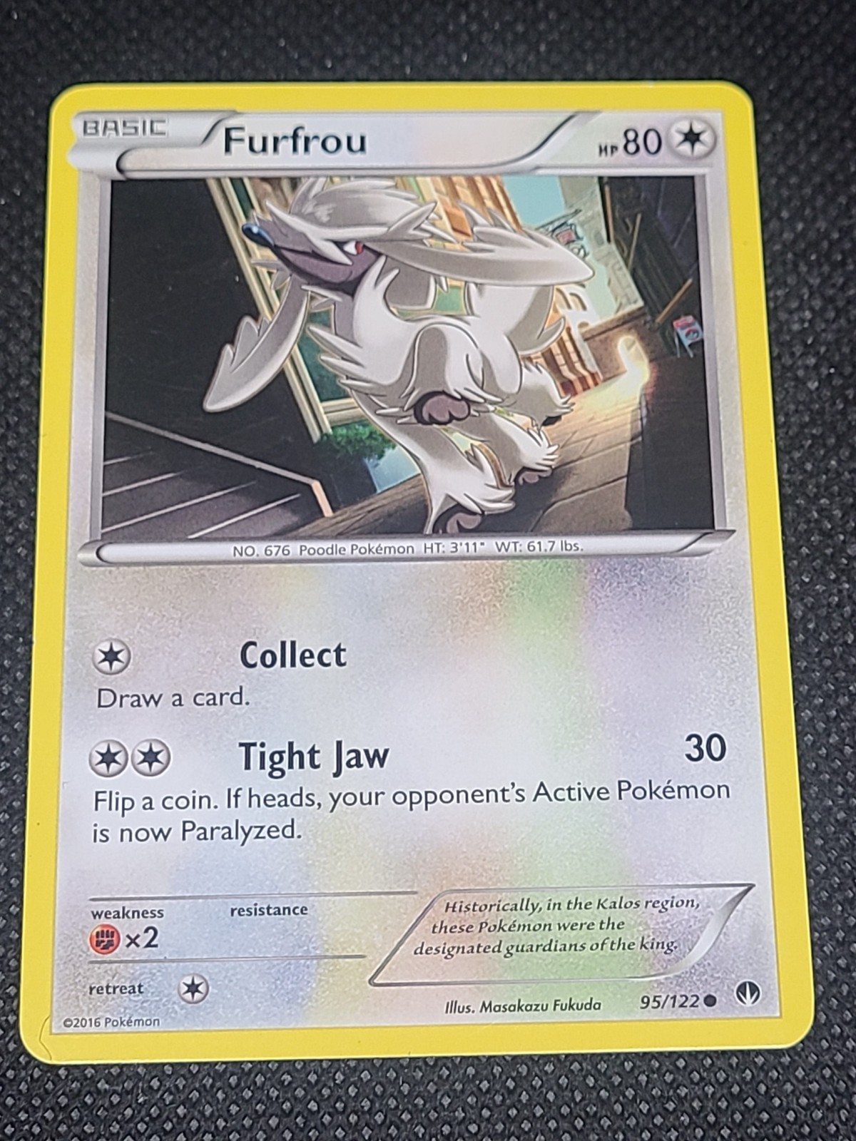 Furfrou Pokemon XY - BREAKpoint #95/122