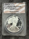 1991-S American Silver Eagle PR-70 DCAM ANACS Certified. FLAWLESS. Trends $480