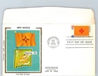 S06-9576, STATE FLAG OF NEW MEXICO, COLORANO FIRST DAY COVER