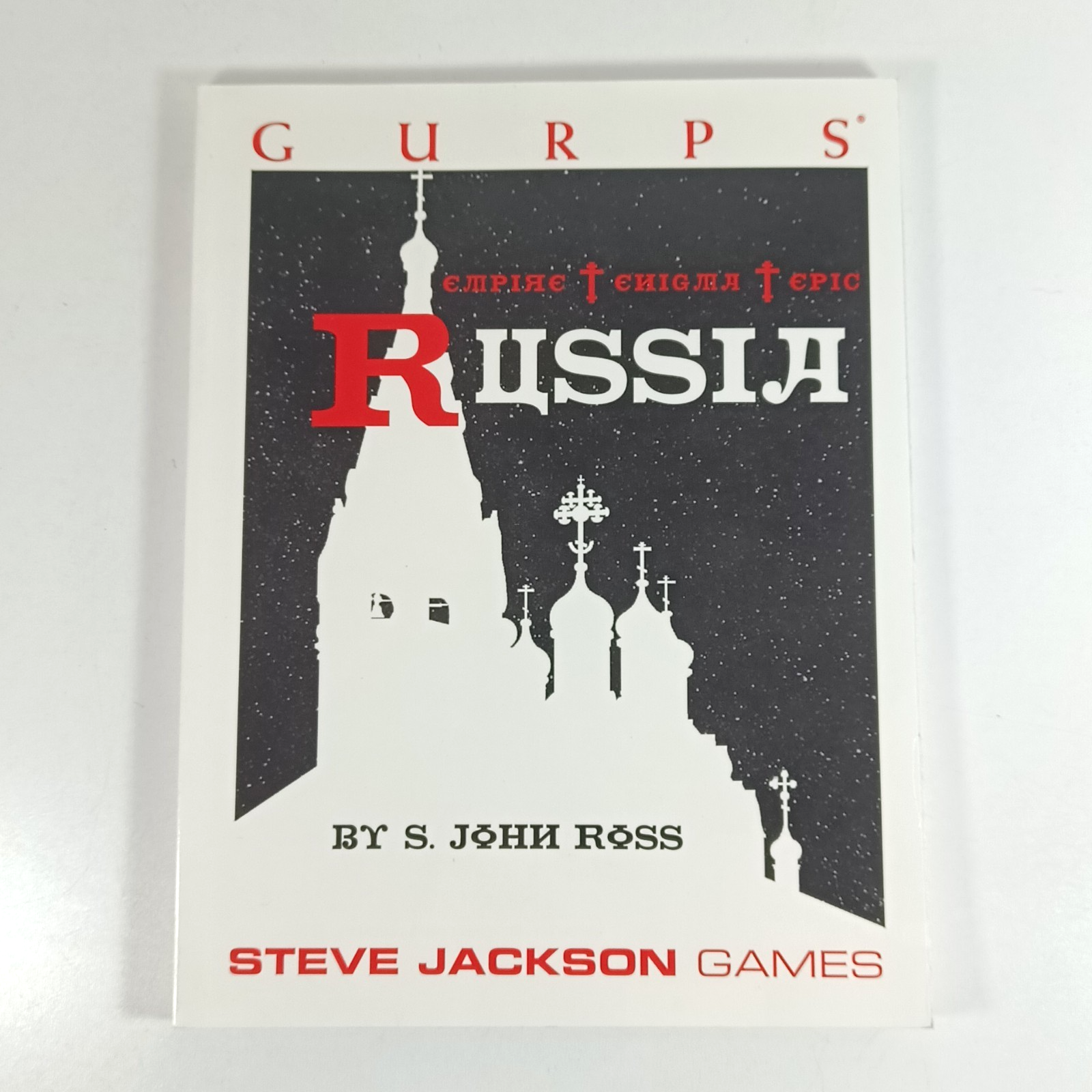 GURPS Russia Steve Jackson Games RPG Book by John Ross Third Edition Paperback