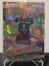 2025 Panini Prizm WNBA Parallel Cracked Ice Silver HAILEY VAN LITH RC #139 Sky