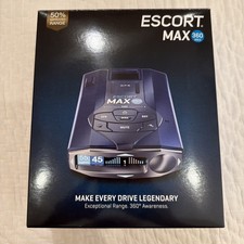 Escort Max 360 MKII Detector 2024 still under service plan until 2-20-2027