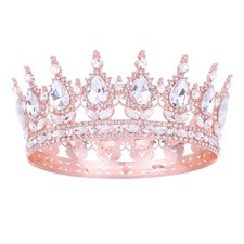 Feltent Queen Crown Princess Tiara for Women Birthday Cake Party Pageant