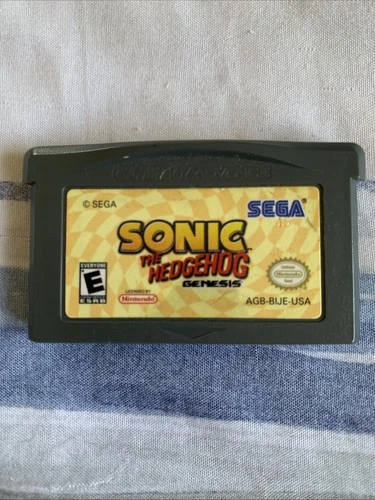 Sonic The Hedgehog Genesis (Nintendo Gameboy Advance GBA) Cartridge Only