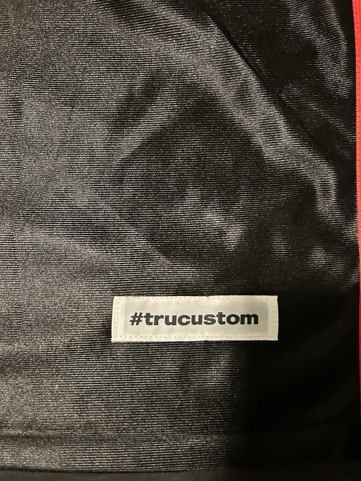 Vancouver Grizzlies Trucustoms Basketball Jersey Size.40 Mahmoud Abdul-Rauf #1 - Image 3 of 4