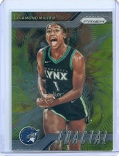 2024 Panini Prizm WNBA DIAMOND MILLER #2 FRACTAL Insert LYNX