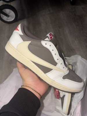 Travis Scott Reverse Mocha Jordan 1 Low Size 10