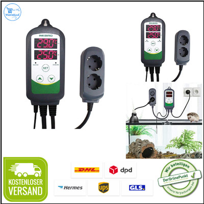 Inkbird ITC-308 Digitaler Temperaturregler mit fühler, Heizen Kühlen Temperat...