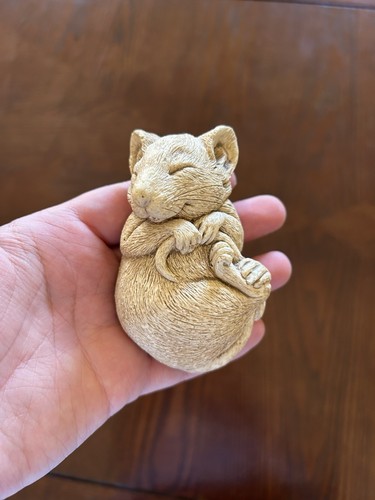 Vintage Sandicast? Sleeping Mouse Figure