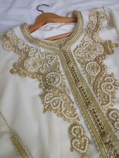 Moroccan Caftan Kaftan Kuftan Embroidered Elegant Dress Women's
