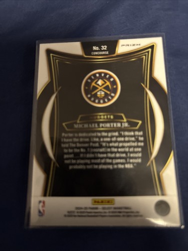 2025 panini select michael porter jr glitter - Picture 2 of 2