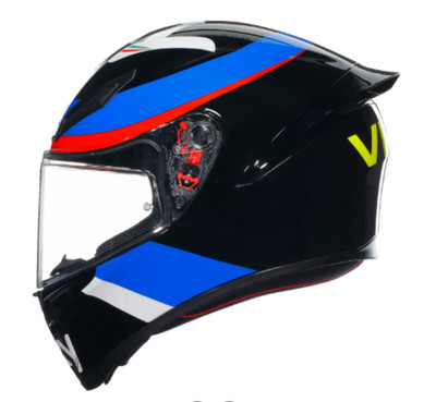 AGV K1 S VR46 Sky Racing Team Helme Black/Blue