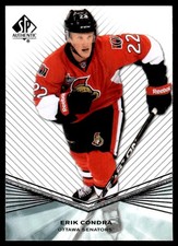2011-12 SP Authentic Rookie Extended Erik Condra Rookie Ottawa Senators #R71