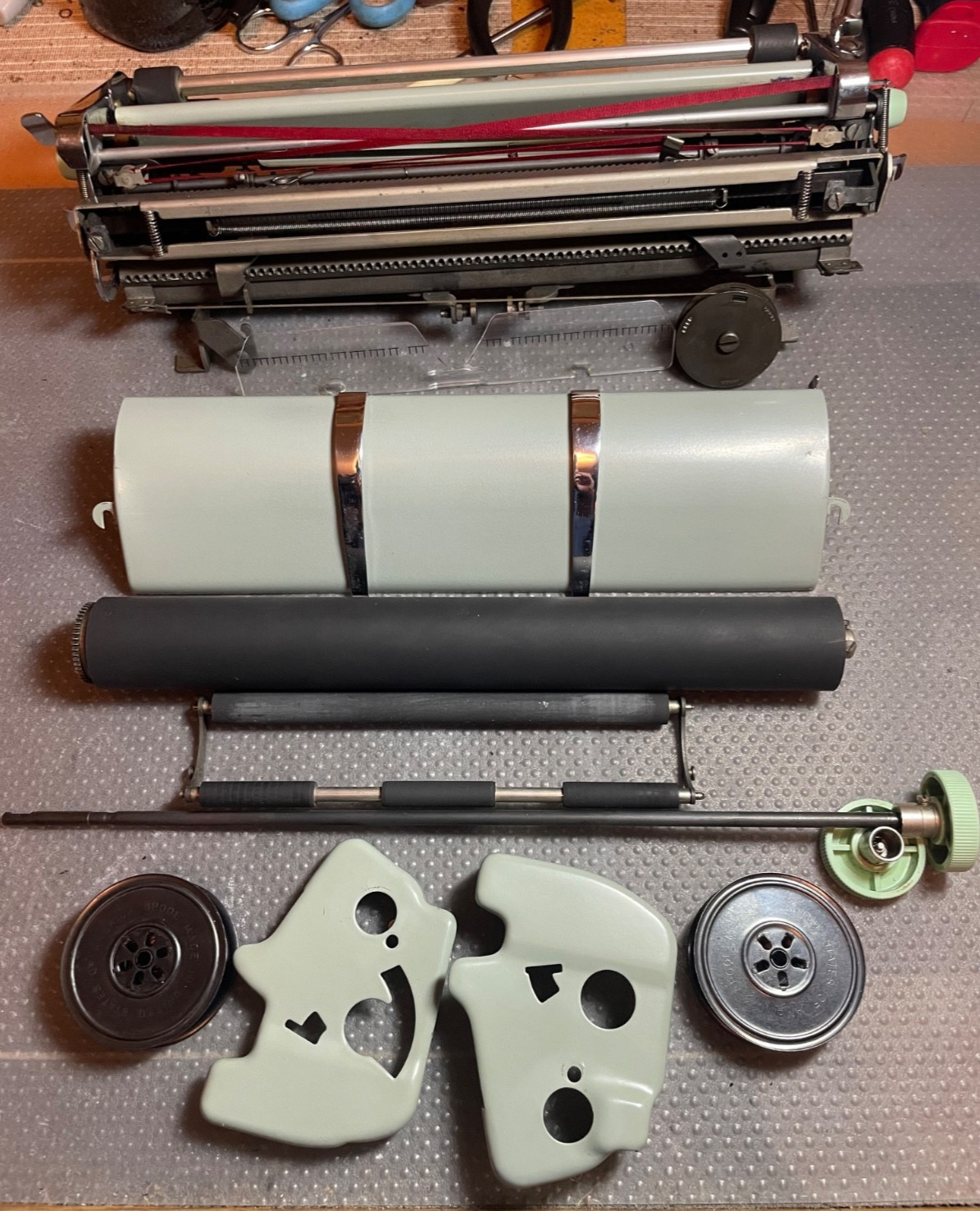 1963 Hermes 3000 Typewriter Petit Pica Font!! Excellent Condition!! New Platen!!