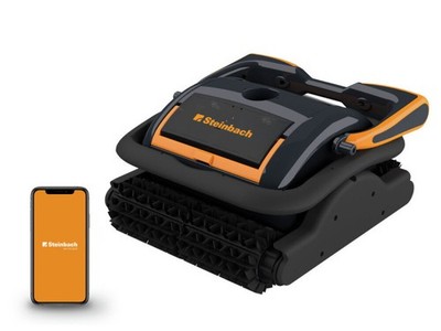 Poolroboter Steinbach Poolrunner SpeedCleaner AppControl für Boden und Wand