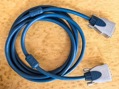 DVI-D  DUAL LINK  24+1  Monitorkabel / blau / 3m /  PROFESSIONAL HOME CINEMA