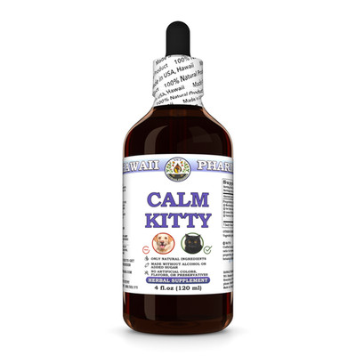 Calm Kitty Herbal Formula Veterinary Liquid Herbal Extract