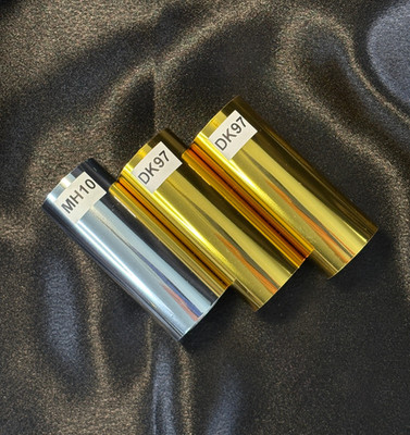Hot Stamp Gilding Foil  3 Rolls Gold and Silver FREE Ship