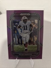 2023 Panini Prizm Draft Picks - Micah Parsons #75 Purple Wave Prizm