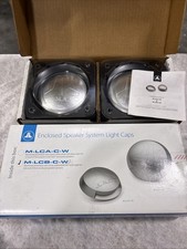 JL Audio Enclosed Speaker System Light Caps M-LCB-C-W Boat Wakeboard Tower UTV