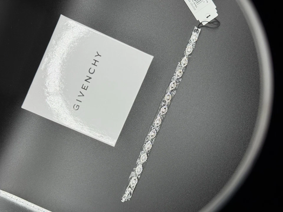 Pulsera Givenchy Plata Ojo Flexible Cristal Foto 3 de 3