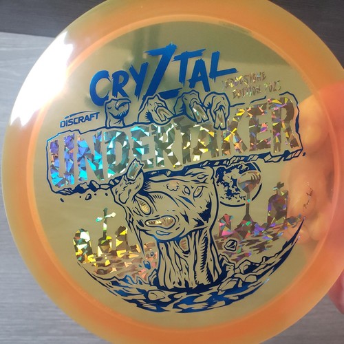 Discraft ledgestone 2025 Cryztal Undertaker 170-172g Blue Holographic Shatter - Picture 5 of 6