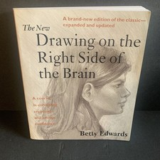 The New Drawing on the Right Side of the Brain - Paperback - VERY GOOD