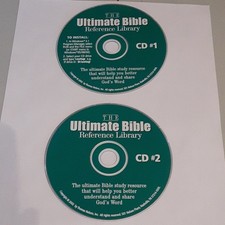 Thomas Nelson Ultimate Bible Reference Library CD-ROM 2-Disc Set Windows English