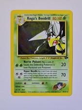 Koga's Beedrill 9/132 Holo Rare Gym Challenge Pokemon Card on eBay