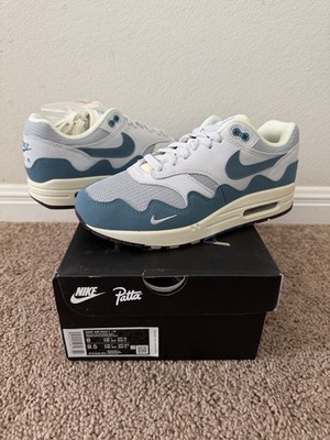 Nike Air Max 1 Patta Waves  Noise Aqua  Blue (Size 8) BRAND NEW!