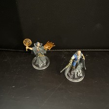 Mordenkainen 1e and 5e - 50th Anniversary #35 and #36 D&D Icons of the Realms