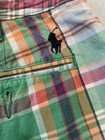 Polo Ralph Lauren Preppy Green Pink Plaid Shorts Linen Blend Sz 2  MSRP $128! — photo 3