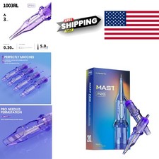 High Density Tattoo Cartridges 1003RL Purple Needles for Professional Use