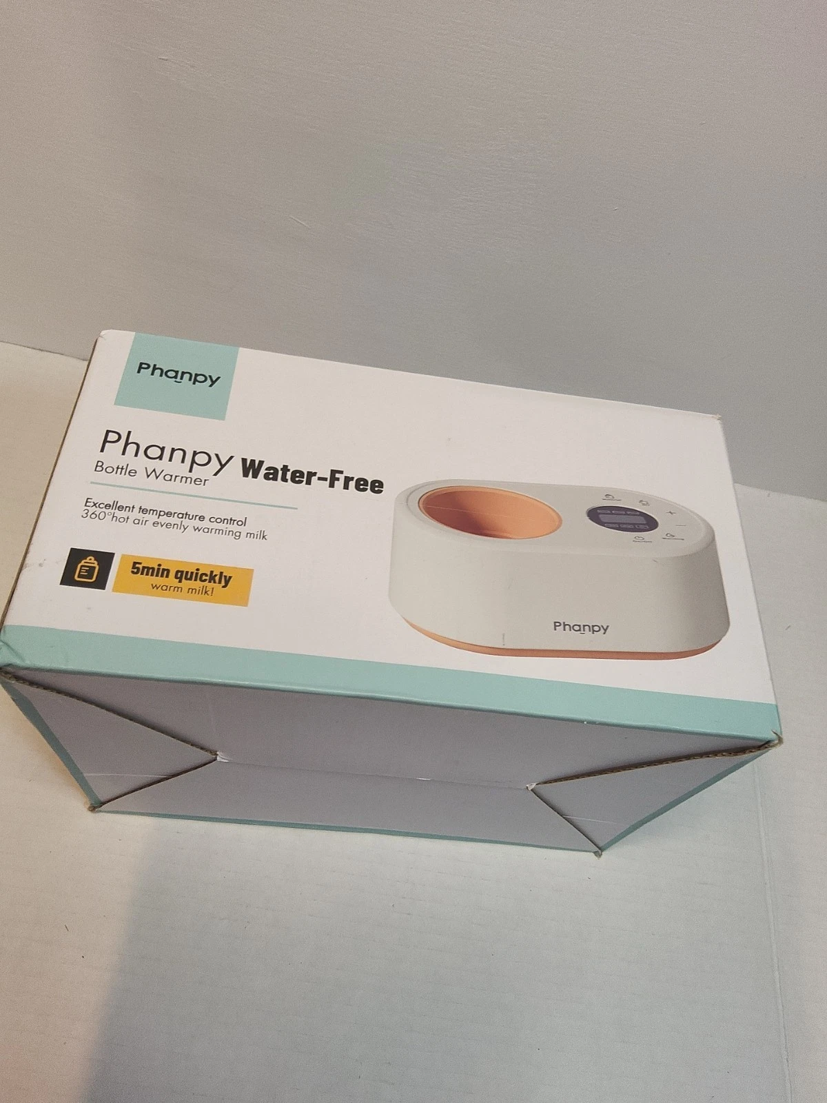 Phanpy Water-Free Bottle Warmer, 12-in-1 Multifuntion Fast Baby Bottle Warmer