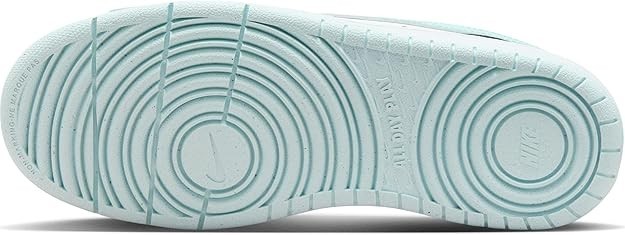 Nike Court Borough Low Recraft Big Kids' Shoes Anthracite/White/ Blue Size 3.5y