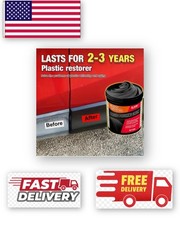 150g Plastic  Rubber Repair Paste Black Polish for Car Scratch Tire  Interior