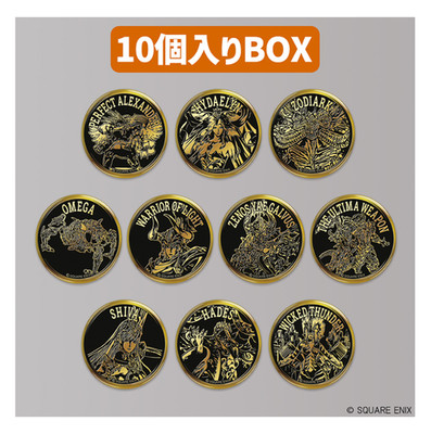 Square Enix】 Final Fantasy XIV Gold Badge Collection 10-piece box