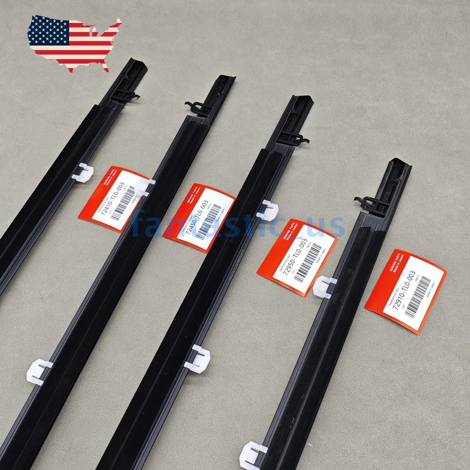 ¡Nuevo! Moldura de ventana cromada para Acura Tsx 09-14 sedán nueva Foto 4 de 4