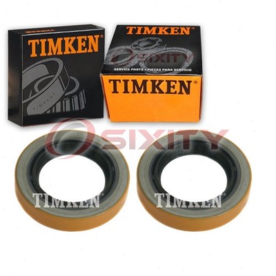 2 pc Timken Transmission Shift Shaft Seals for 1975-1980 Dodge B200 Manual kf