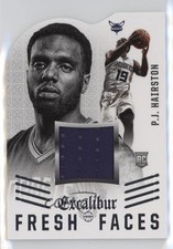 2014-15 Panini Excalibur Fresh Faces Die-Cut Jerseys PJ Hairston #9 Rookie RC