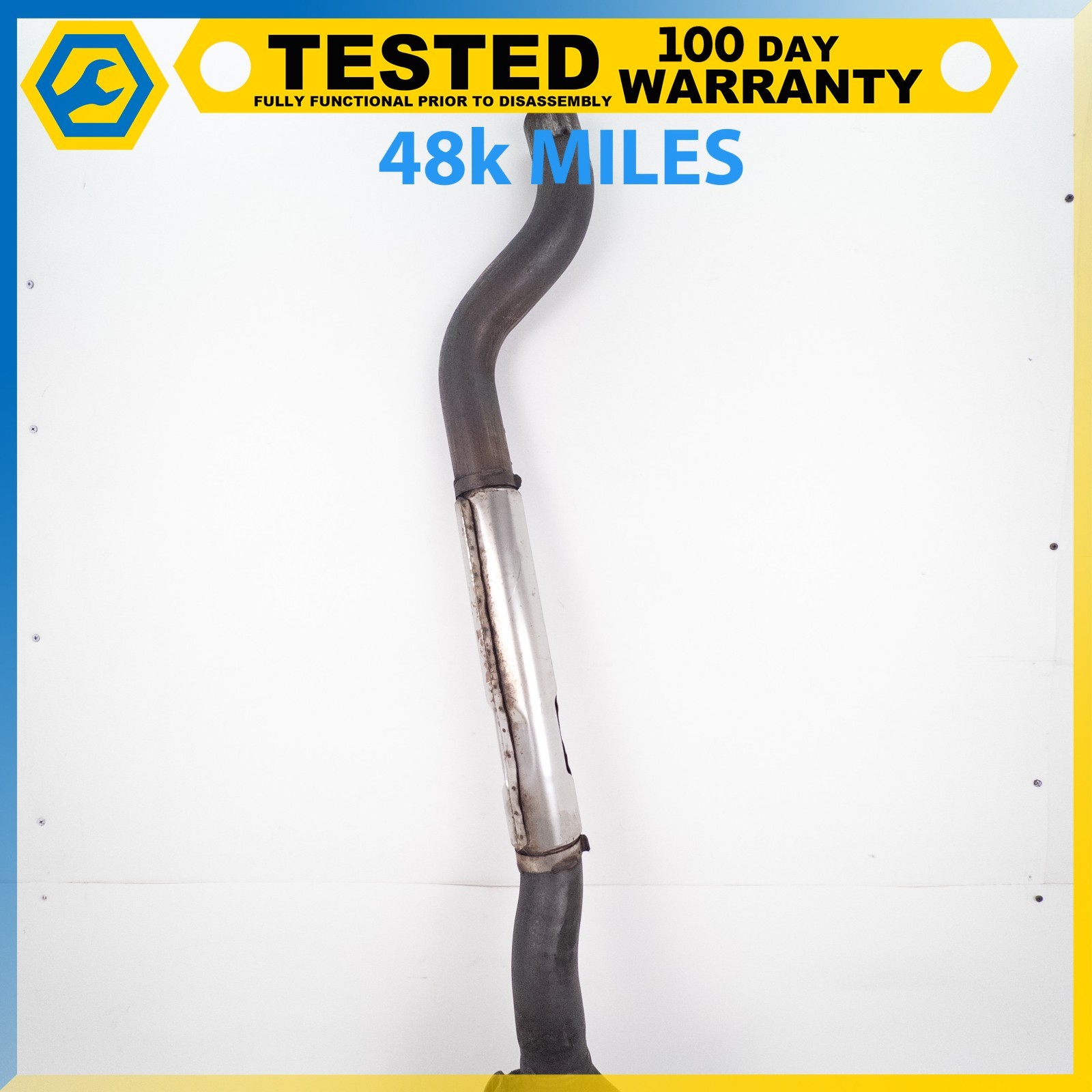 08-19 MASERATI GRANTURISMO GRANCABRIO RIGHT PASSENGER SIDE EXHAUST DOWNPIPE OEM