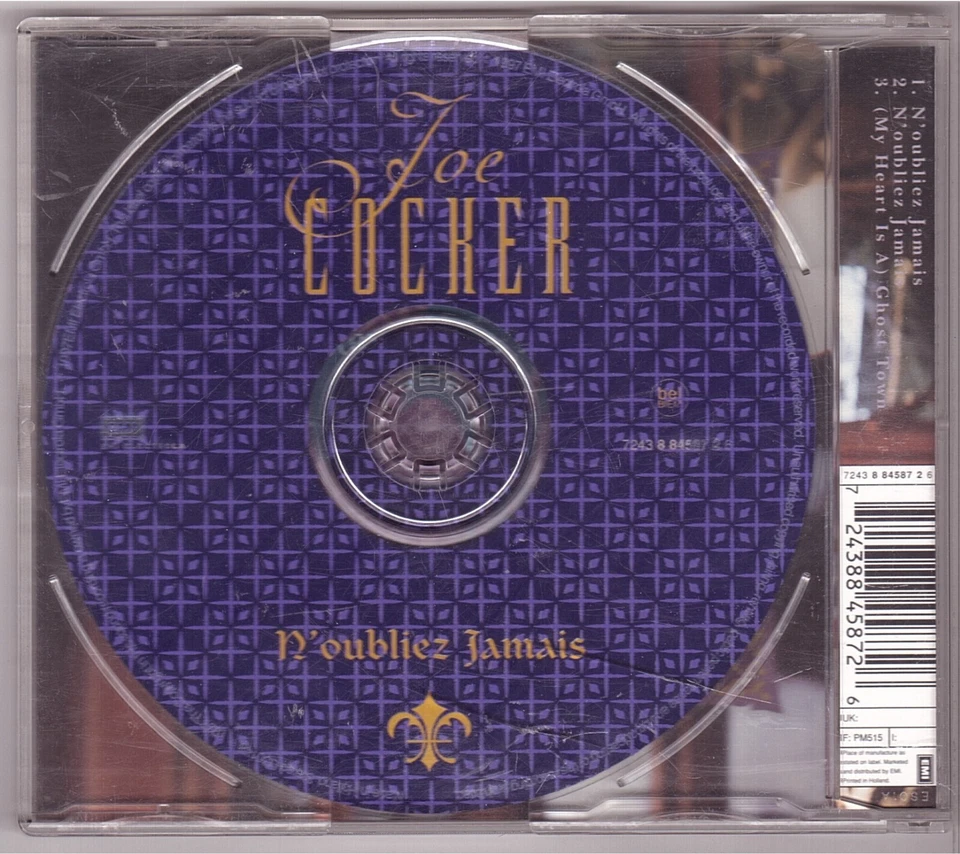 Joe Cocker - N'oubliez jamais (Maxi-CD 1997) - Bild 2 von 2