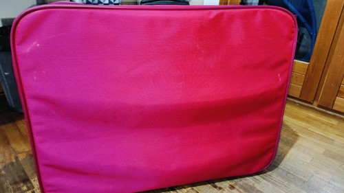 Delsey Valigia 2 ruote + Beauty Case Rosa Vintage Originale 60x50 cm e 24x20 cm - Foto 5 di 19